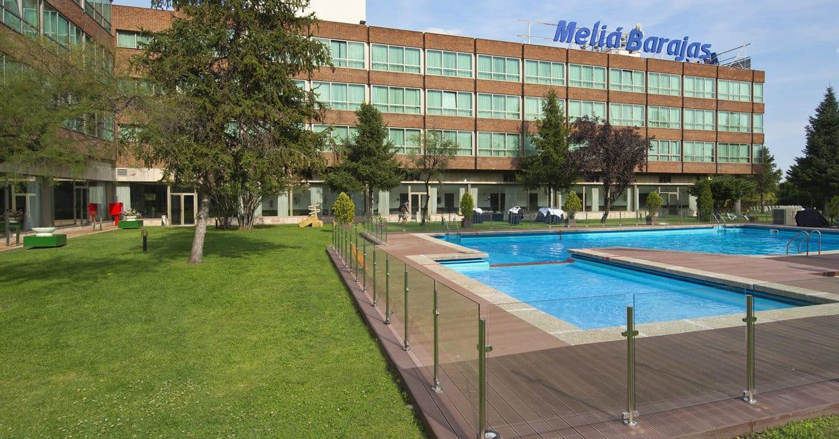 Melia Barajas Hotel Madrid Exterior foto